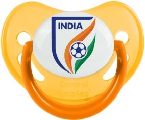 India national football team Sucette Physiologique Jaune phosphorescente