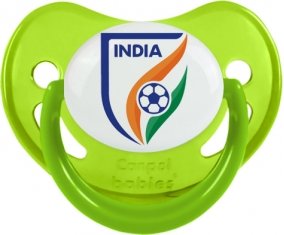 India national football team Sucette Physiologique Vert phosphorescente