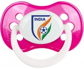 India national football team Sucette Anatomique Rose foncé classique