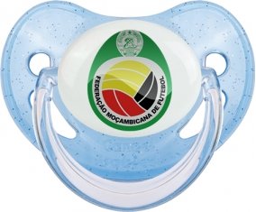 Mozambique national football team Tétine Physiologique Bleue à paillette