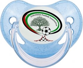 Palestine national football team Sucette Physiologique Bleue à paillette