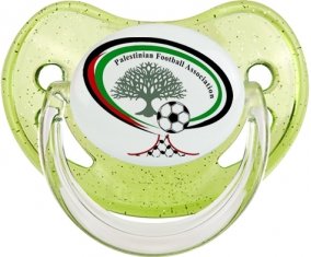 Palestine national football team Sucette Physiologique Vert à paillette