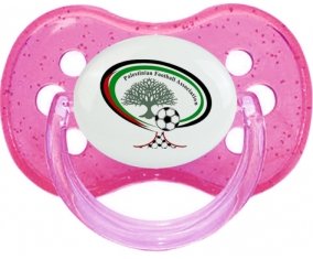 Palestine national football team Sucette Cerise Rose à paillette