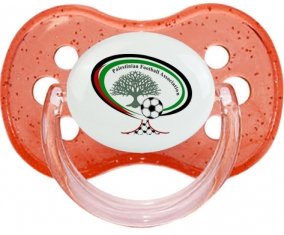 Palestine national football team Sucette Cerise Rouge à paillette