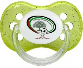 Palestine national football team Sucette Cerise Vert à paillette