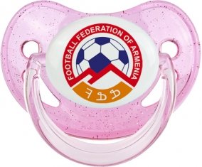 Armenia national football team Sucette Physiologique Rose à paillette