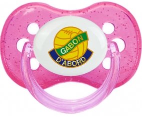 Gabon national football team Sucete Cerise Rose à paillette