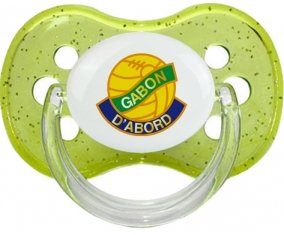 Gabon national football team Sucete Cerise Vert à paillette