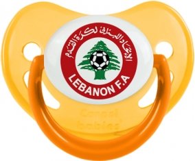 Lebanon national football team Sucette Physiologique Jaune phosphorescente