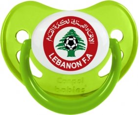 Lebanon national football team Sucette Physiologique Vert phosphorescente