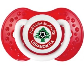Lebanon national football team Sucette LOVI Dynamic Blanc-rouge classique