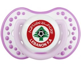 Lebanon national football team Sucette LOVI Dynamic Blanc-mauve classique