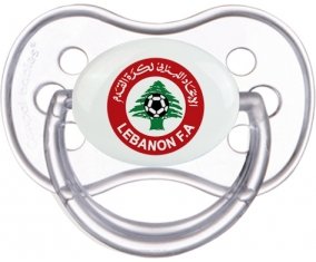 Lebanon national football team Sucette Anatomique Transparente classique