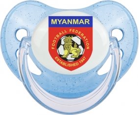 Myanmar national football team Sucette Physiologique Bleue à paillette