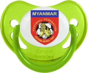Myanmar national football team Sucette Physiologique Vert phosphorescente