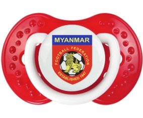 Myanmar national football team Sucette LOVI Dynamic Blanc-rouge classique