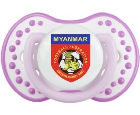 Myanmar national football team Sucette LOVI Dynamic Blanc-mauve classique