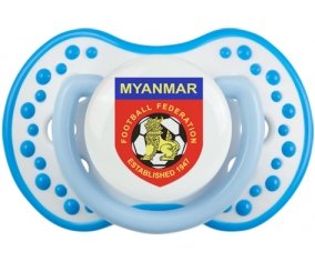 Myanmar national football team Sucette LOVI Dynamic Blanc-bleu phosphorescente
