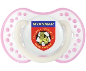 Myanmar national football team Sucette LOVI Dynamic Blanc-rose phosphorescente