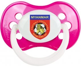 Myanmar national football team Tétine Anatomique Rose foncé classique
