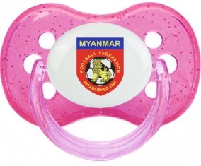 Myanmar national football team Sucette Cerise Rose à paillette