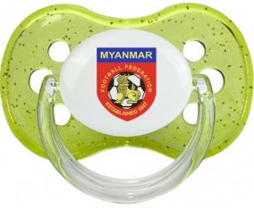 Myanmar national football team Sucette Cerise Vert à paillette