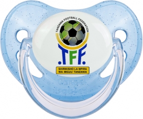 Tanzania national football team Tétine Physiologique Bleue à paillette