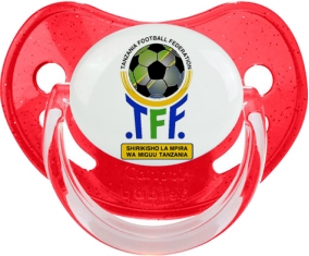 Tanzania national football team Tétine Physiologique Rouge à paillette