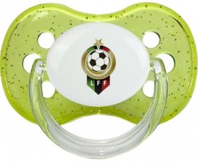 Libya national football team Sucette Cerise Vert à paillette