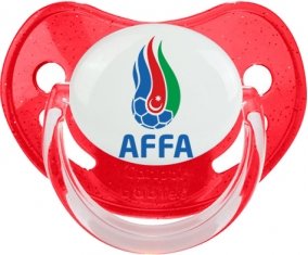 Azerbaijan national football team Sucette Physiologique Rouge à paillette