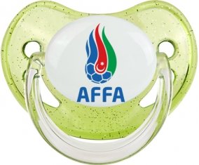 Azerbaijan national football team Sucette Physiologique Vert à paillette