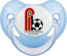 Benin national football team Sucette Physiologique Bleue à paillette