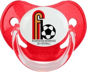 Benin national football team Sucette Physiologique Rouge à paillette