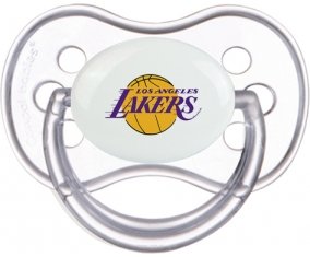Los Angeles Lakers Sucette Anatomique Transparente classique