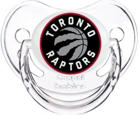 Toronto Raptors Sucette Physiologique Transparent classique