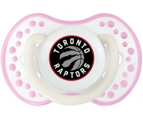 Toronto Raptors Sucette LOVI Dynamic Blanc-rose phosphorescente