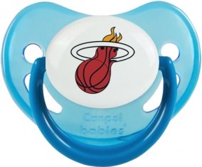 Miami Heat Sucette Physiologique Bleue phosphorescente