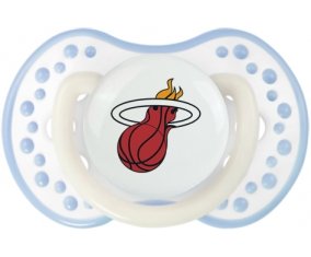 Miami Heat Sucette LOVI Dynamic Blanc-cyan classique