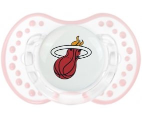 Miami Heat Sucette LOVI Dynamic Retro-blanc-rose-tendre classique
