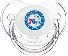 Philadelphia 76ers Sucette Physiologique Transparent classique
