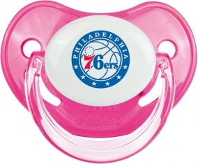 Philadelphia 76ers Sucette Physiologique Rose classique