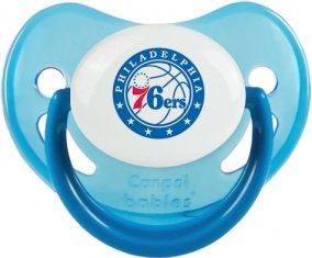Philadelphia 76ers Sucette Physiologique Bleue phosphorescente