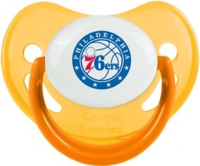 Philadelphia 76ers Sucette Physiologique Jaune phosphorescente