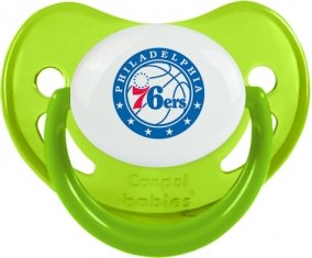 Philadelphia 76ers Sucette Physiologique Vert phosphorescente