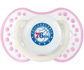 Philadelphia 76ers Sucette LOVI Dynamic Blanc-rose phosphorescente