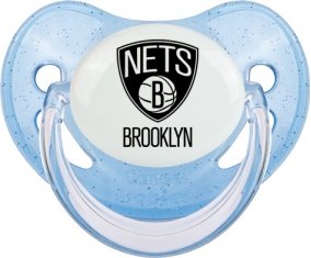 Brooklyn Nets Tétine Physiologique Bleue à paillette