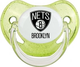 Brooklyn Nets Tétine Physiologique Vert à paillette