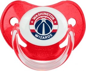 Washington Wizards Sucette Physiologique Rouge à paillette