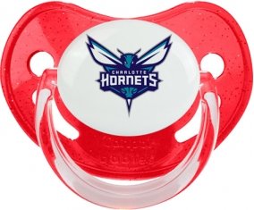 Charlotte Hornets Sucette Physiologique Rouge à paillette