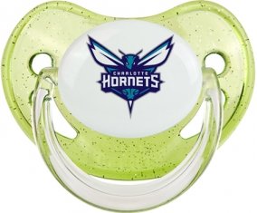 Charlotte Hornets Sucette Physiologique Vert à paillette